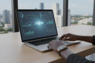 Interface do software Microsoft Gestor do PC com opções de limpeza para otimizar e acelerar computadores Windows lentos.